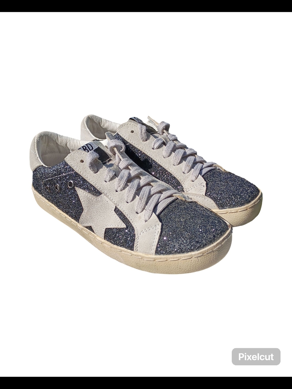 🔥Golden Goose Super-Star glitter sneakers | Women's Size 37(Us 6.5-7)